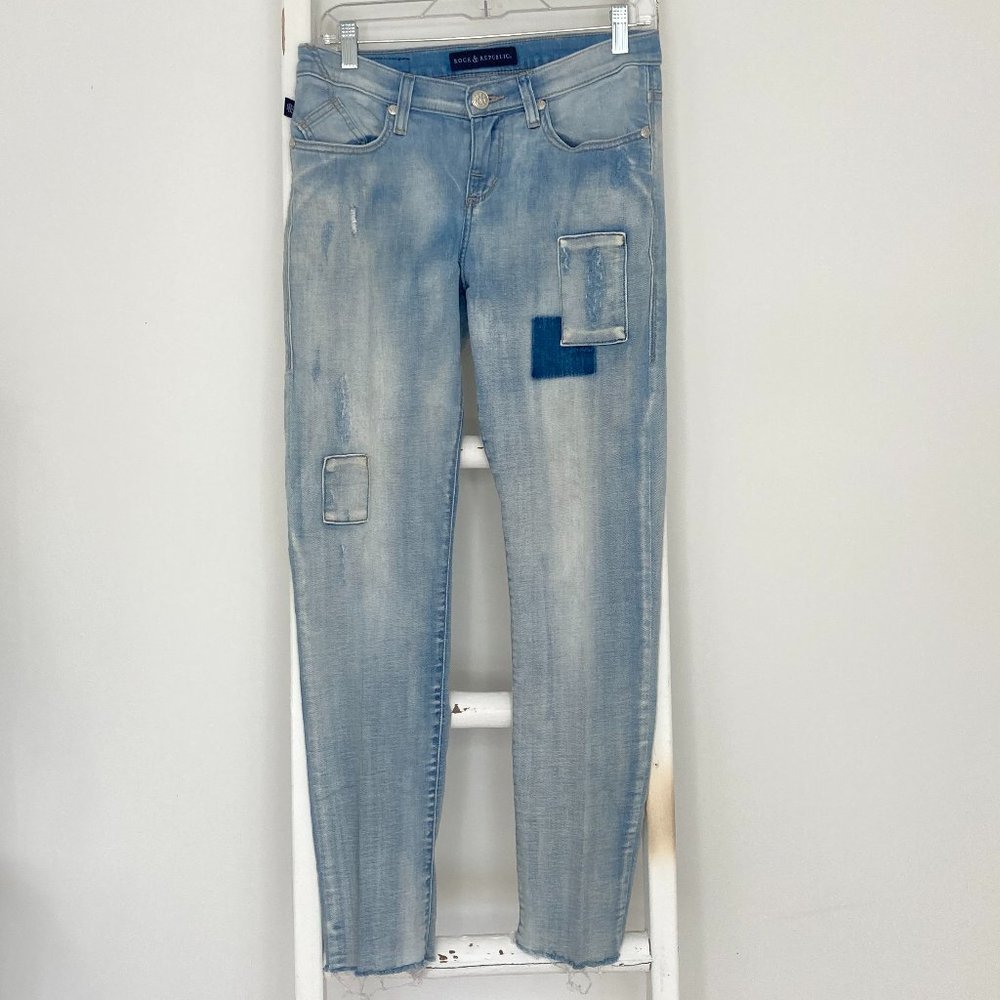 Rock & Republic Vintage Patchwork Denim Jeans